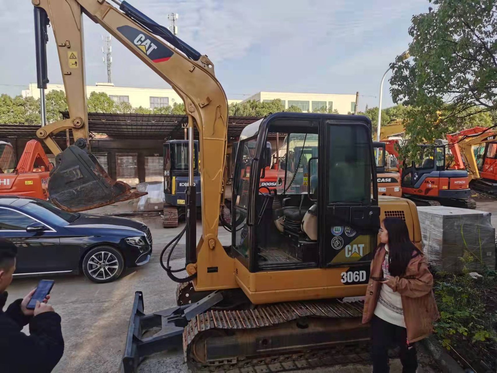 Used Caterpillar 306 excavator