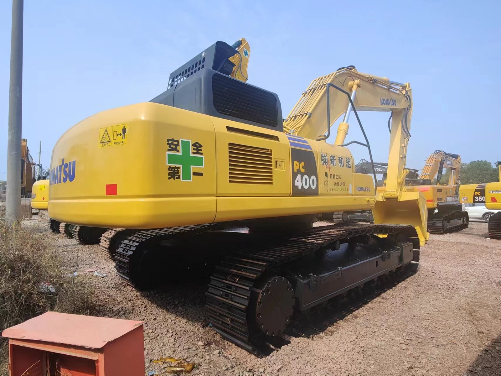 Used Komatsu pc400 excavator