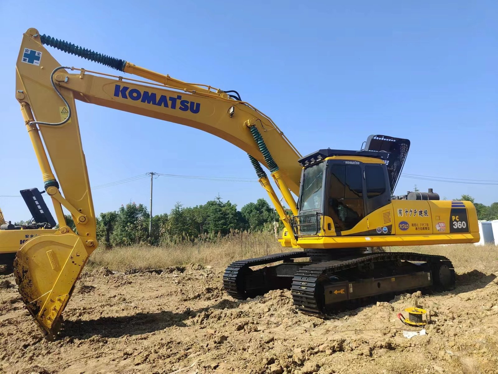 Used Komatsu pc360 excavator