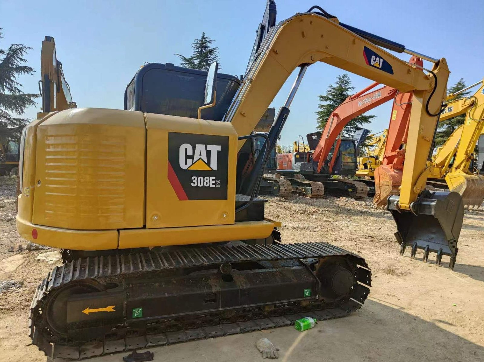 Used caterpillar 308e excavator