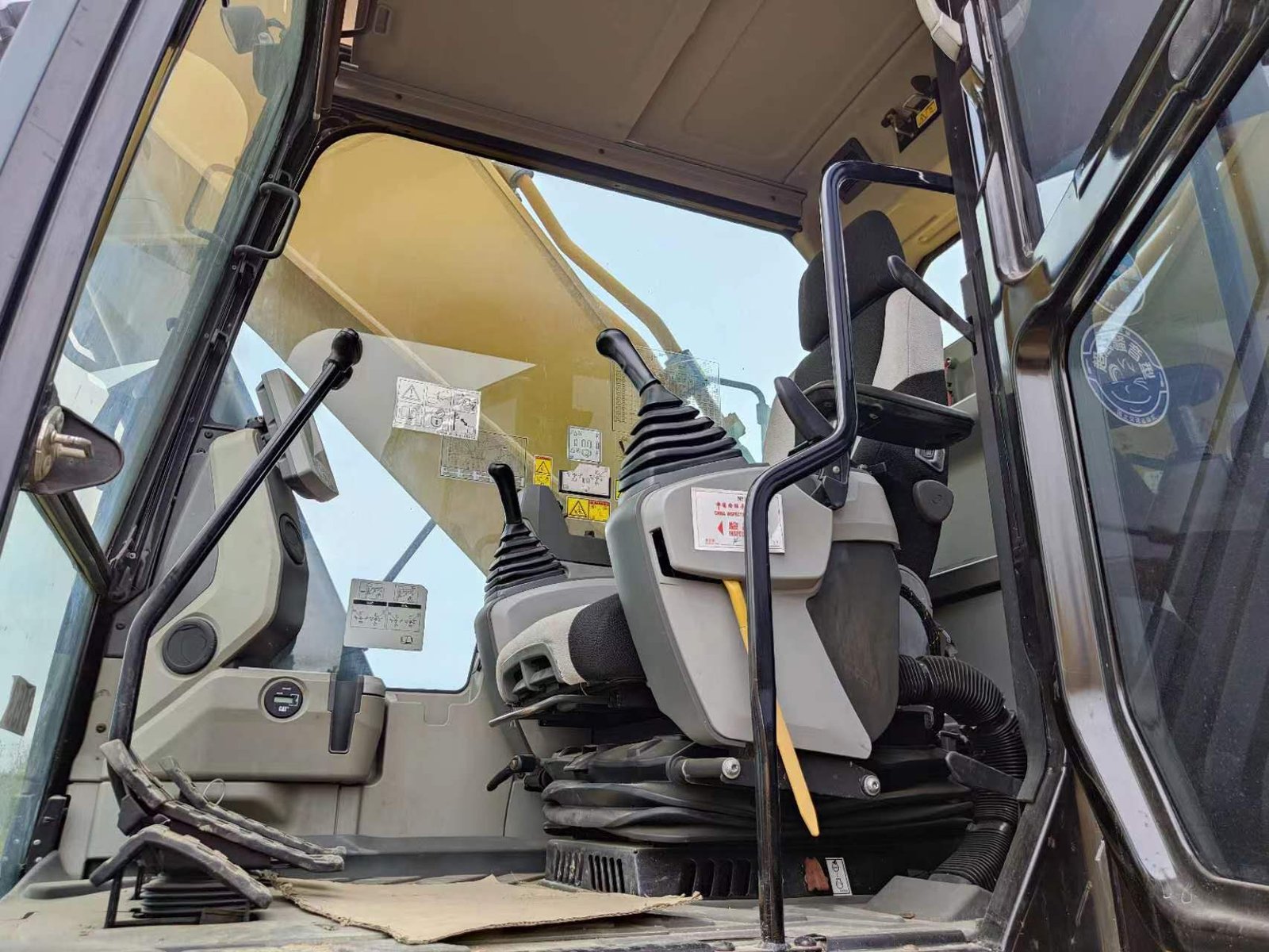 Used caterpillar 349e excavator