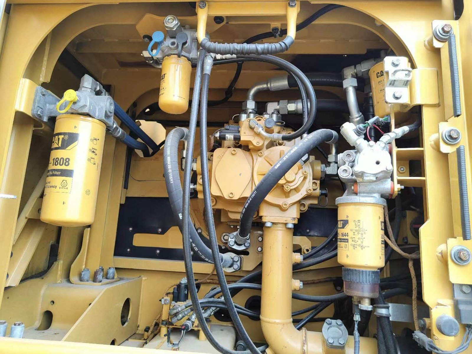 Used caterpillar 349e excavator