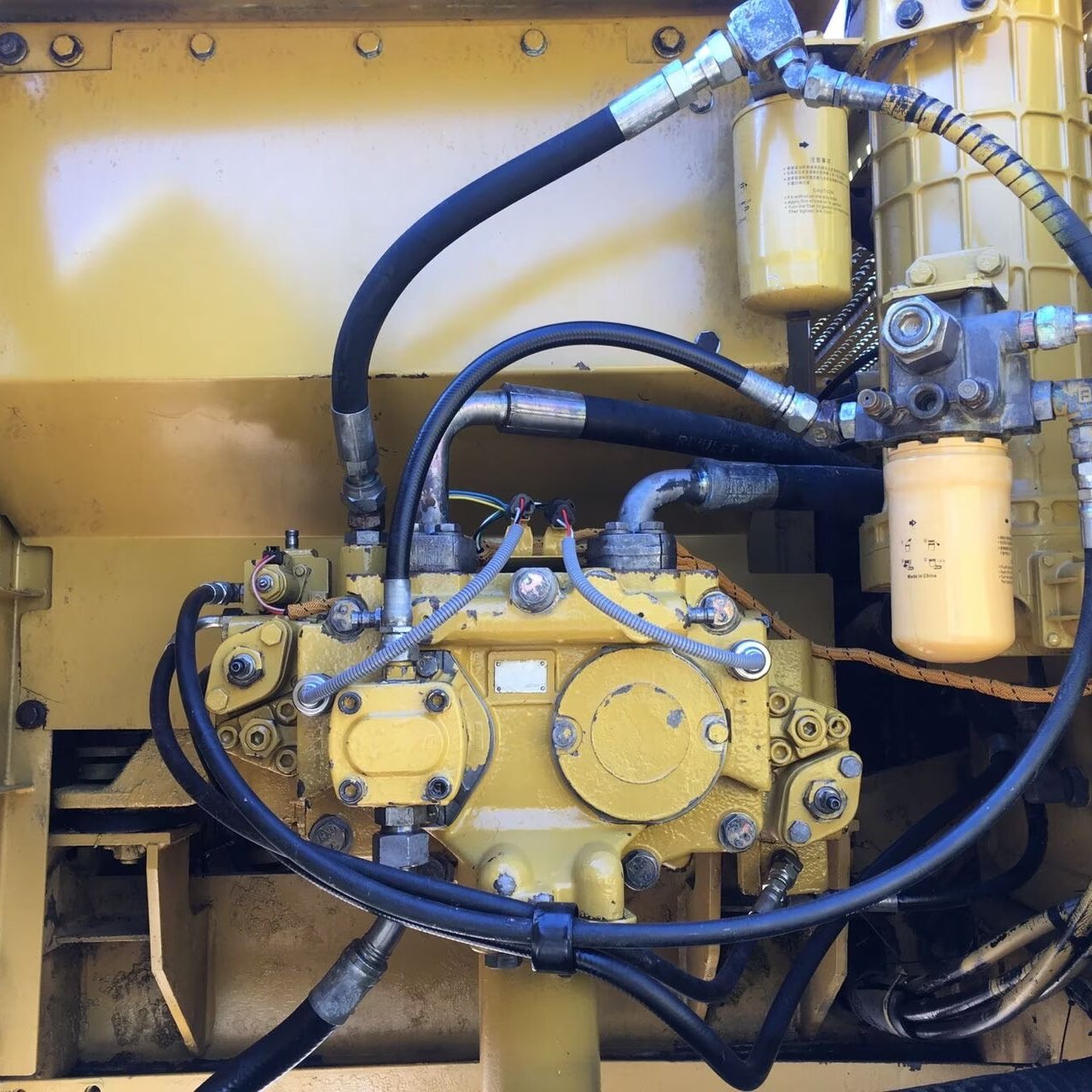 Used caterpillar 320c excavator