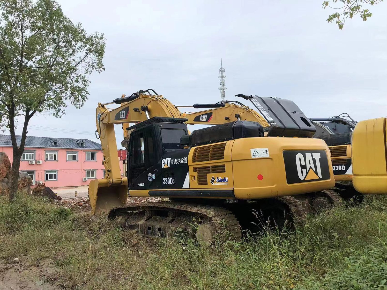 Used caterpillar 330d excavator