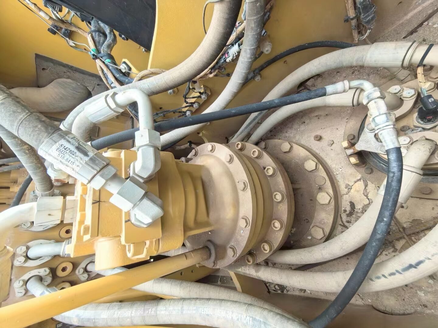 Used caterpillar 320gc excavator