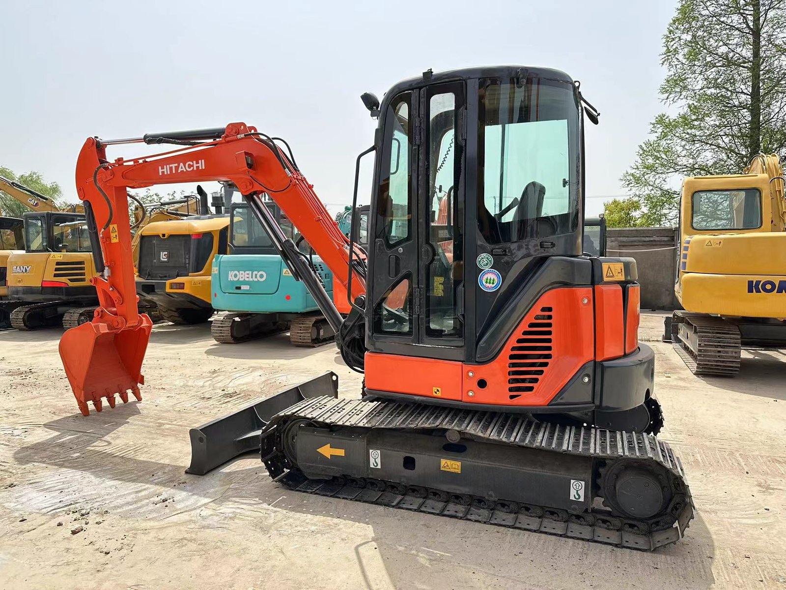 Used hitachi zx50u  excavator