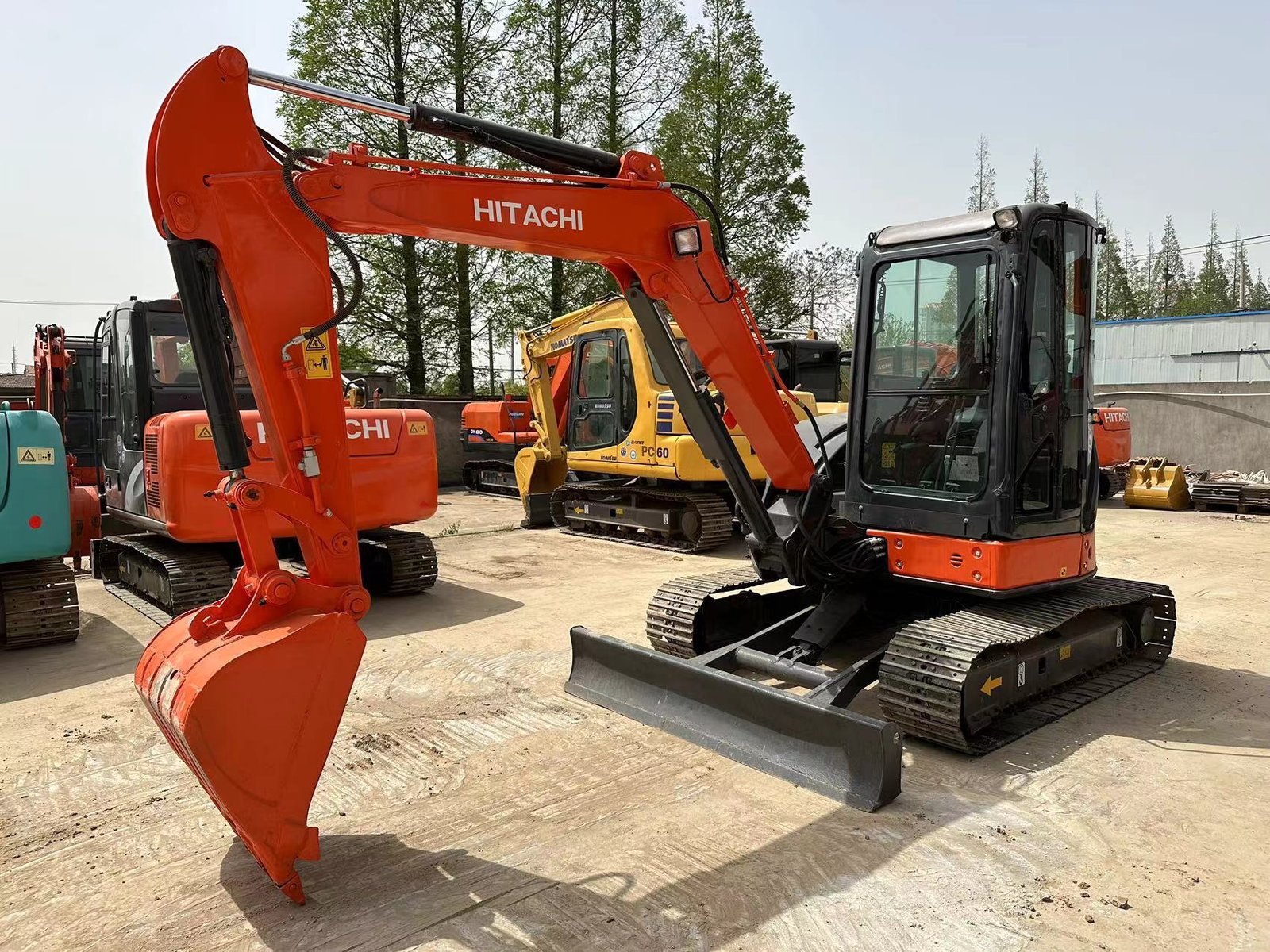 Used hitachi zx50u  excavator