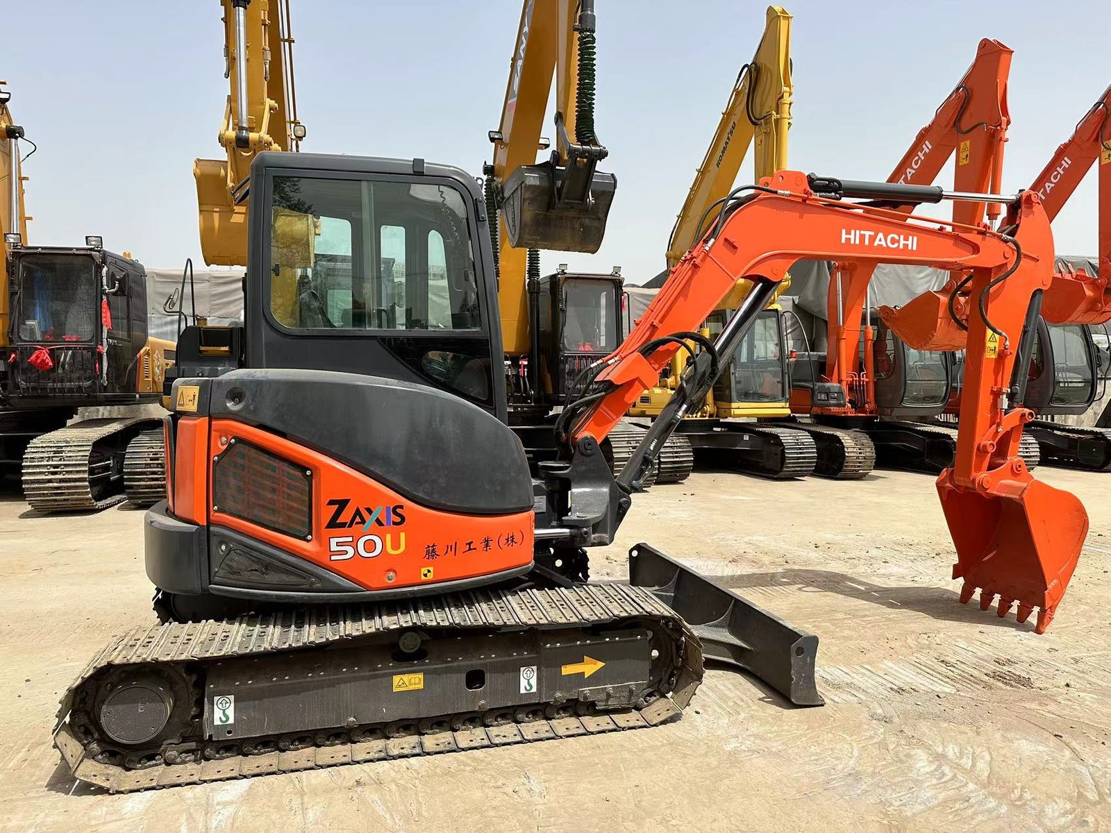 Used hitachi zx50u  excavator