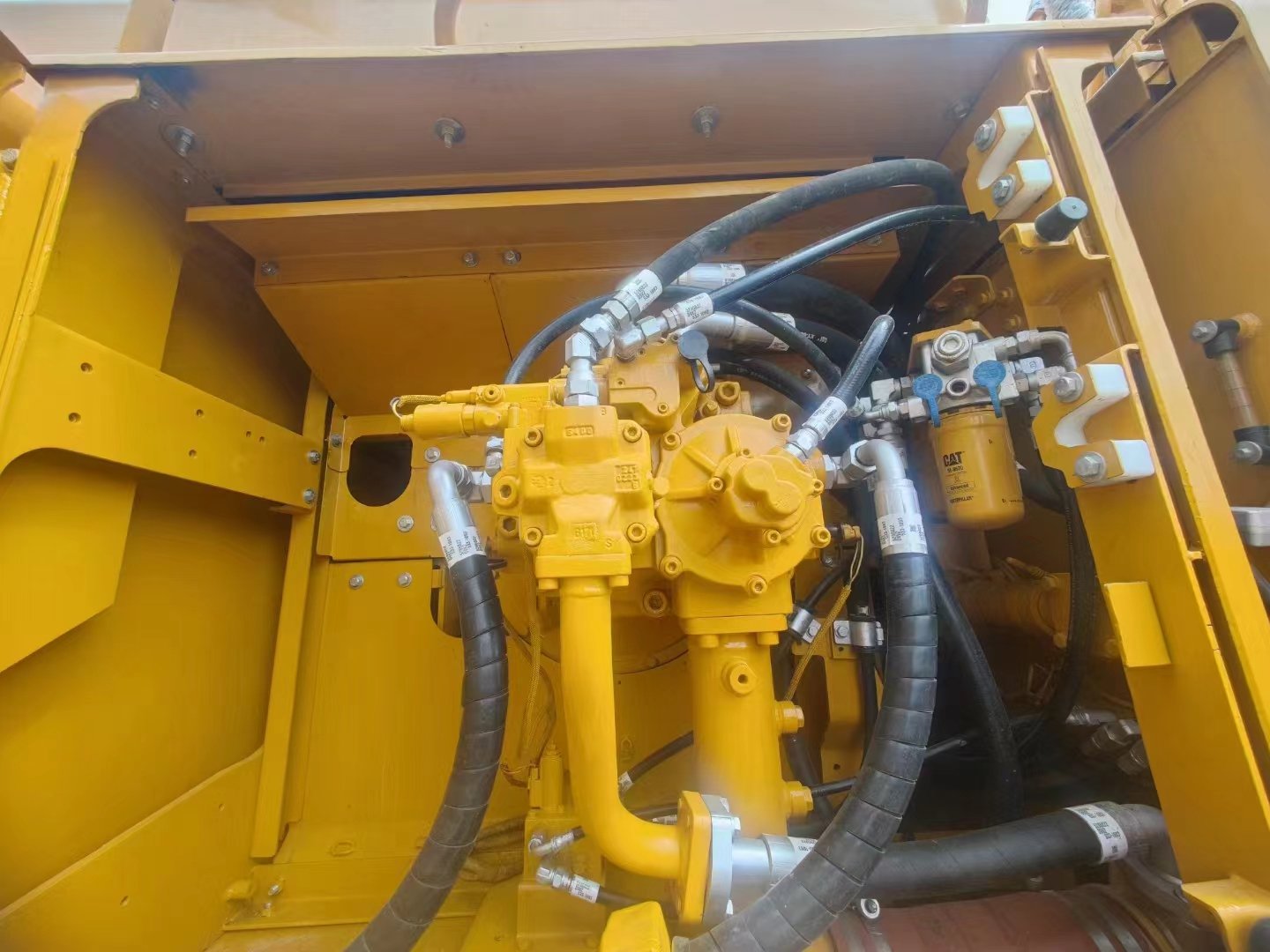 Used caterpillar 349d excavator