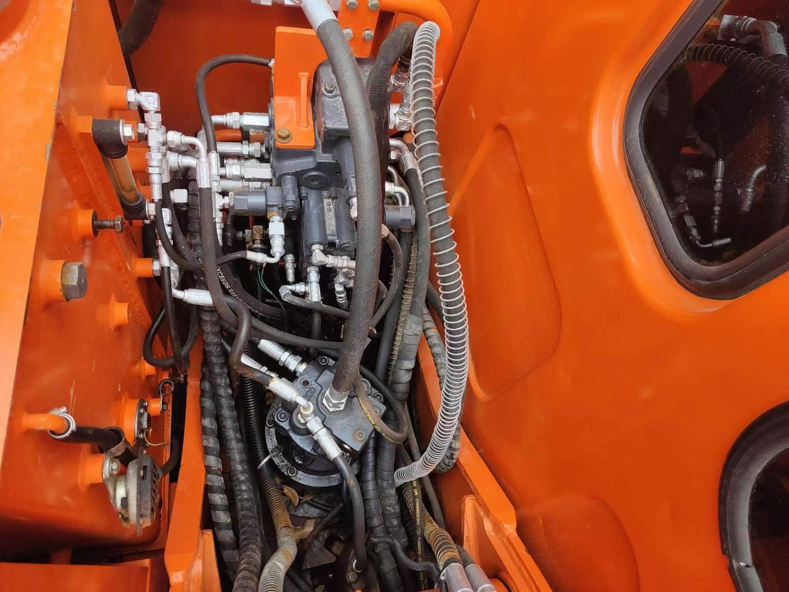 Used Doosan DX80 excavator