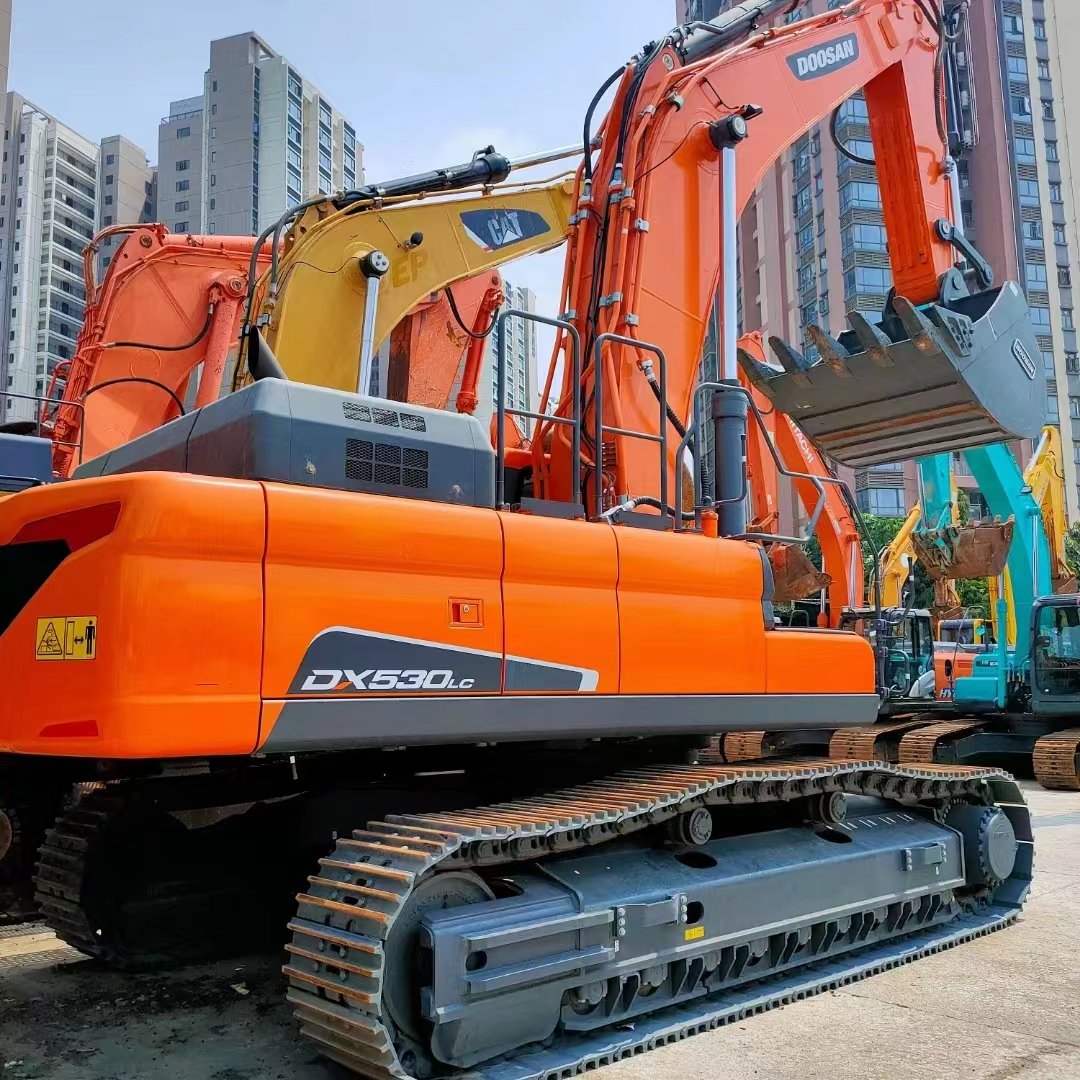 Used Doosan DX530 excavator