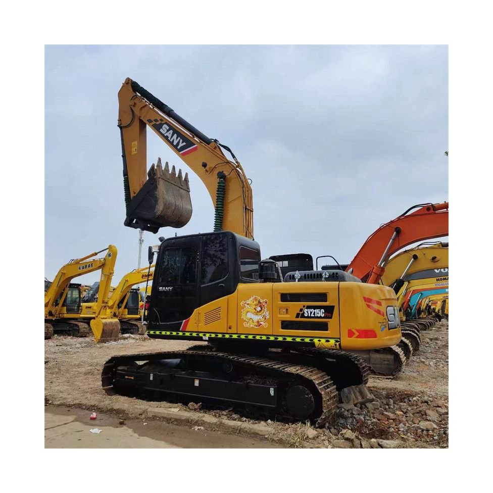 Used Sany SY215 excavator