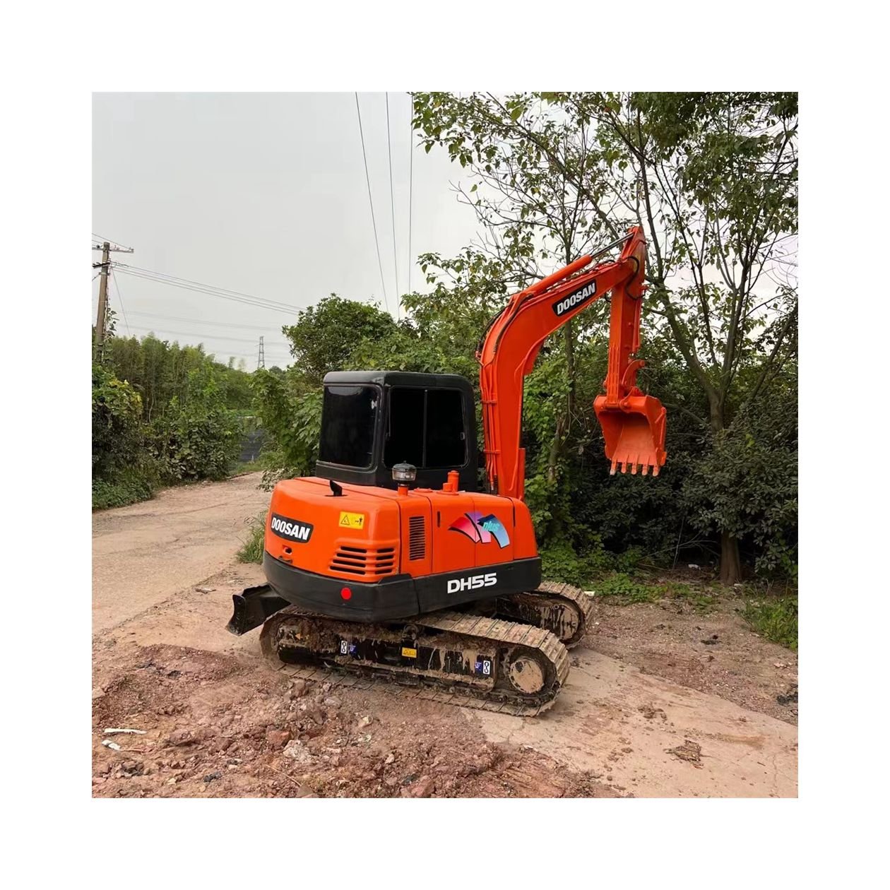 Used Doosan DH55 excavator