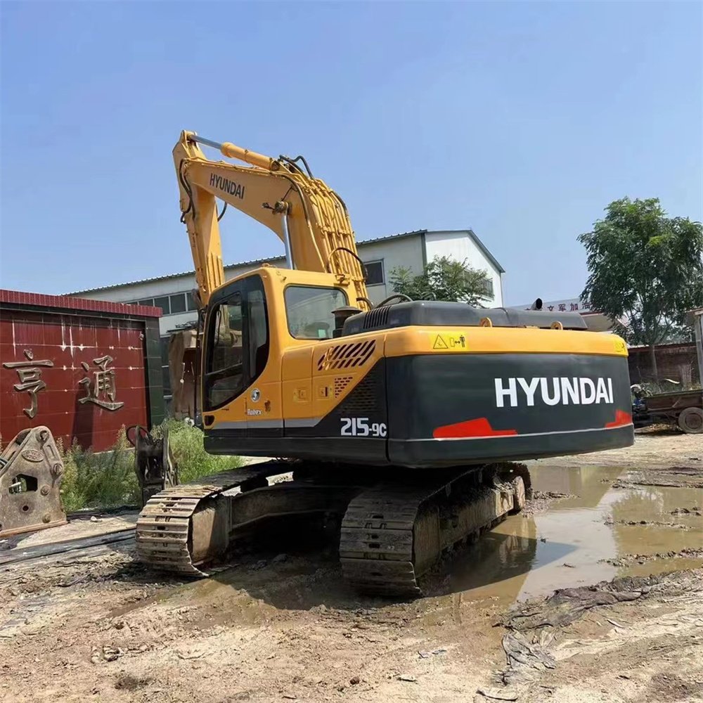 Used Hyundai 215-9 excavator