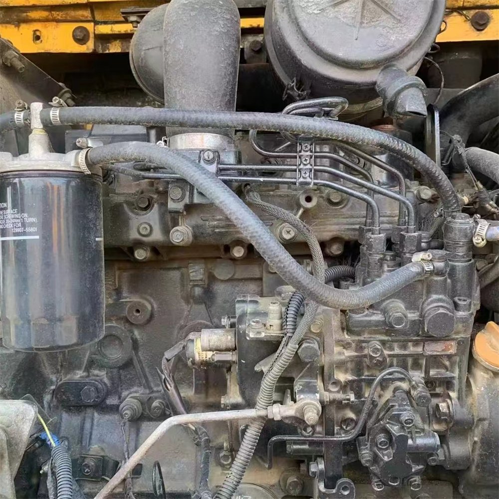 Used Hyundai 60w-7 wheel excavator