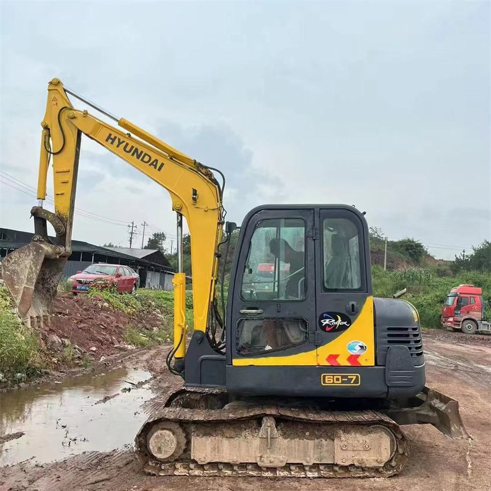 Used Hyundai 60-7 excavator
