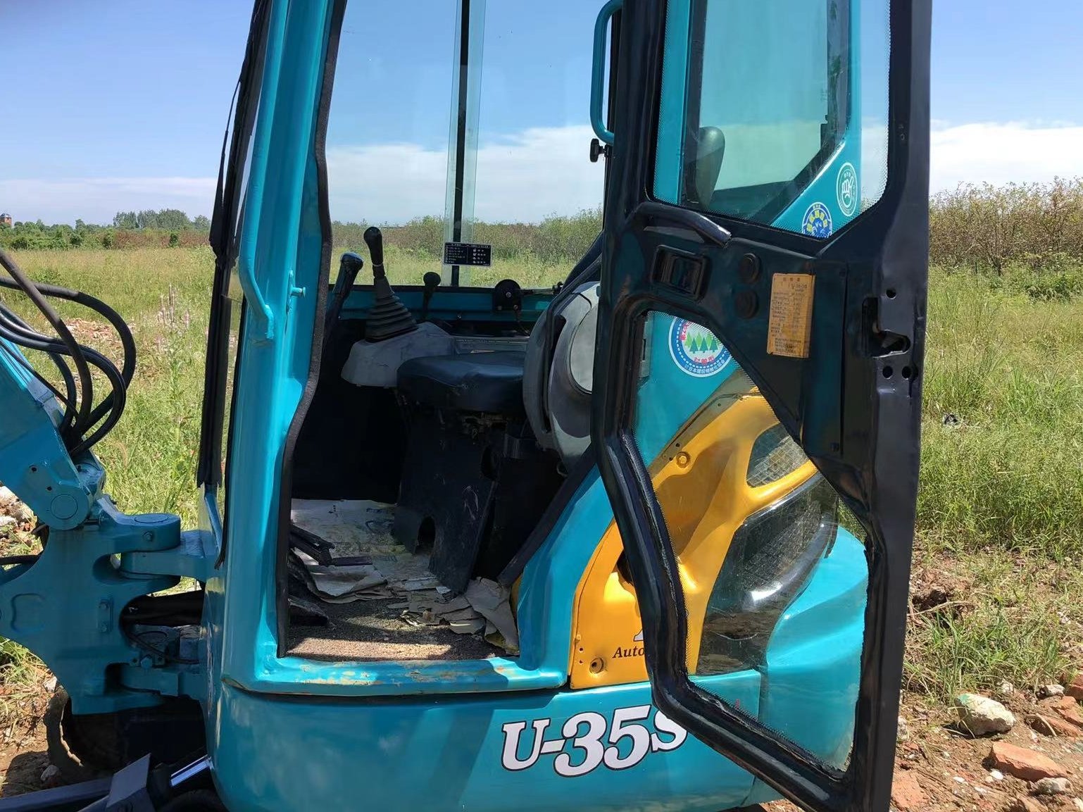 Used Kubota U35 mini excavator