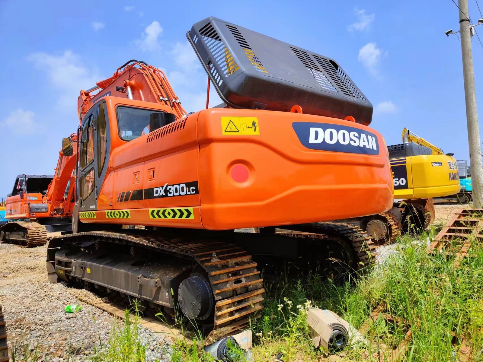 Used Doosan DX300 excavator