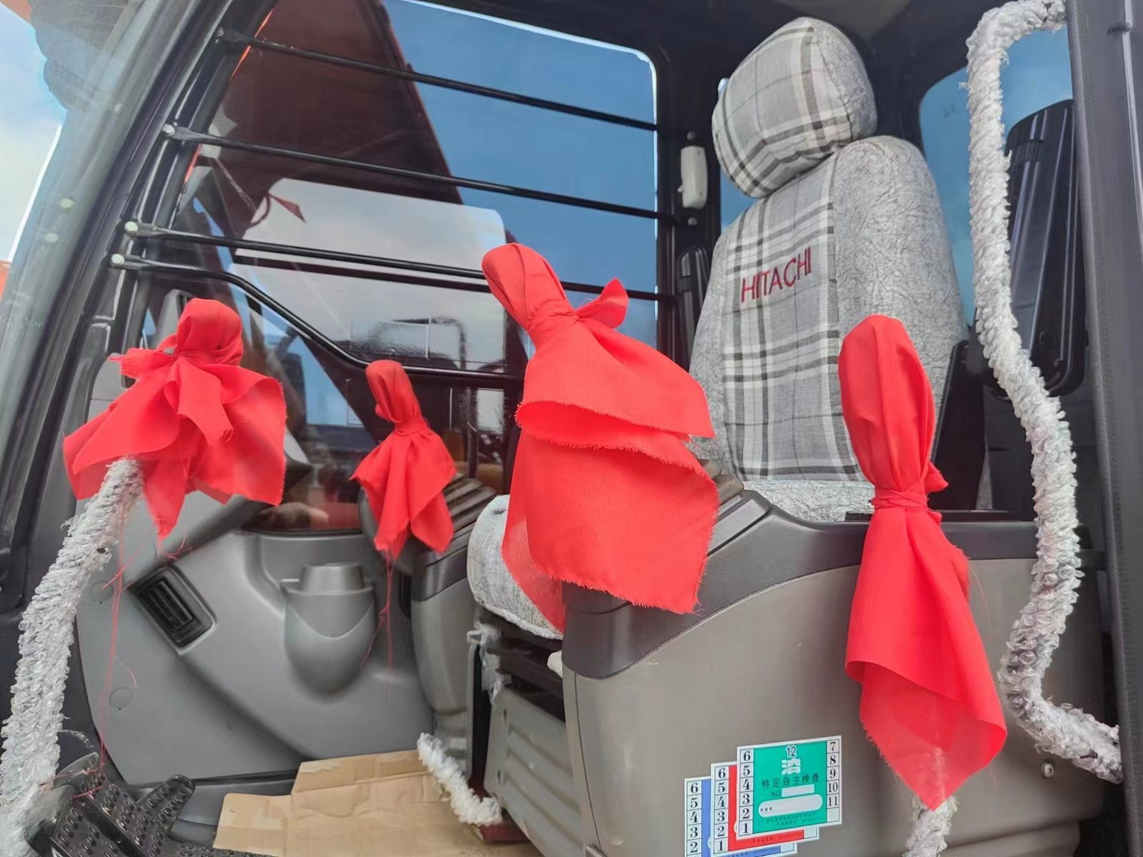 Used Hitachi 120 excavator