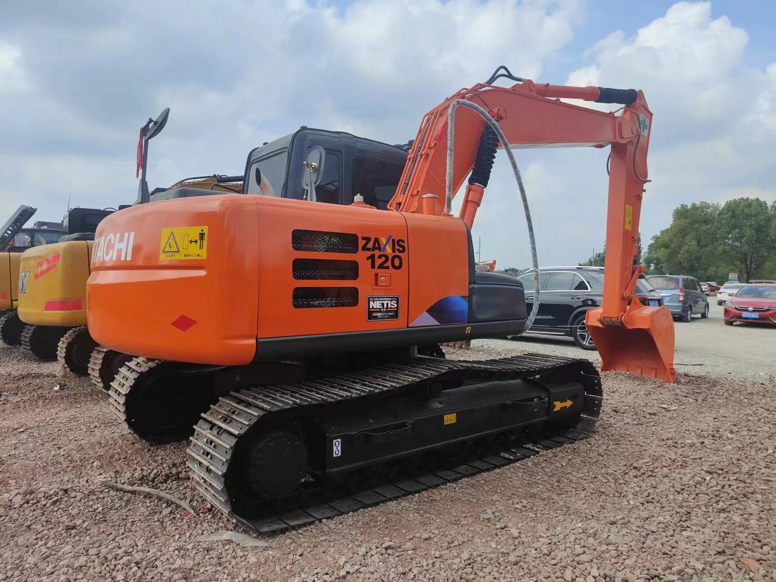 Used Hitachi 120 excavator