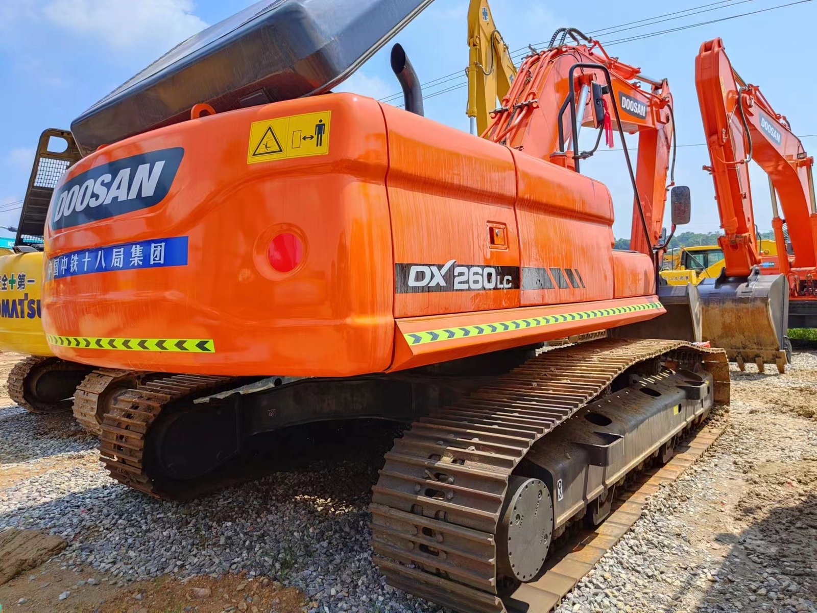   Used Doosan DX260 excavator