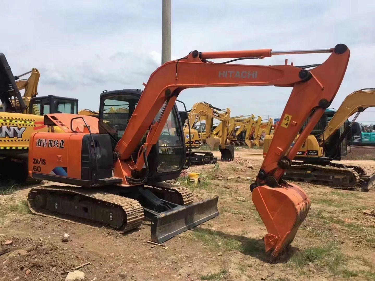 Used Hitachi 60 excavator