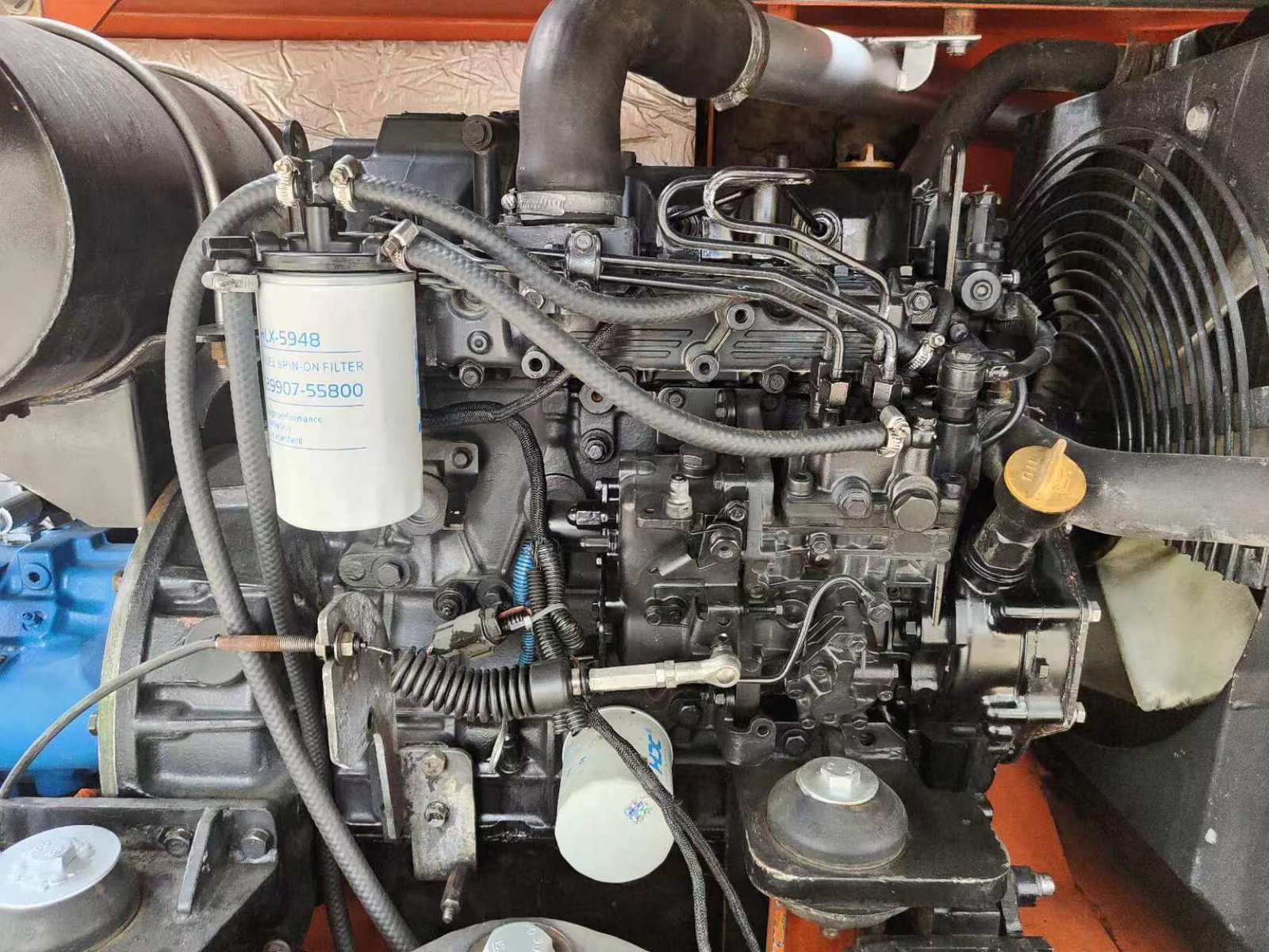 Used Doosan DX80 excavator