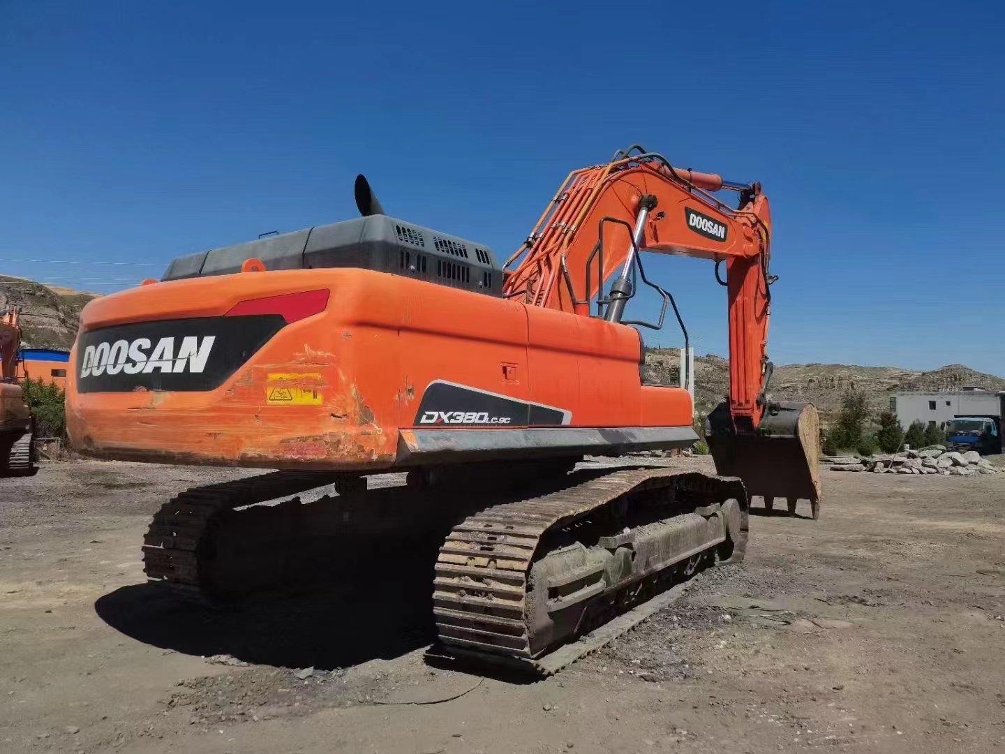 Used Doosan DX380 excavator