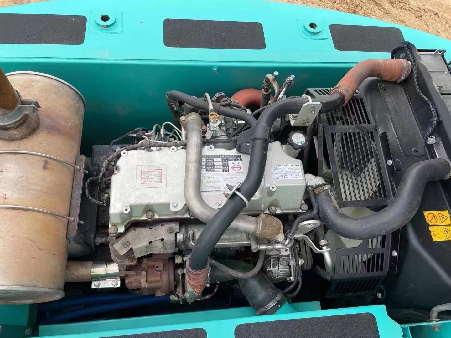 Used Kobelco sk210 excavator