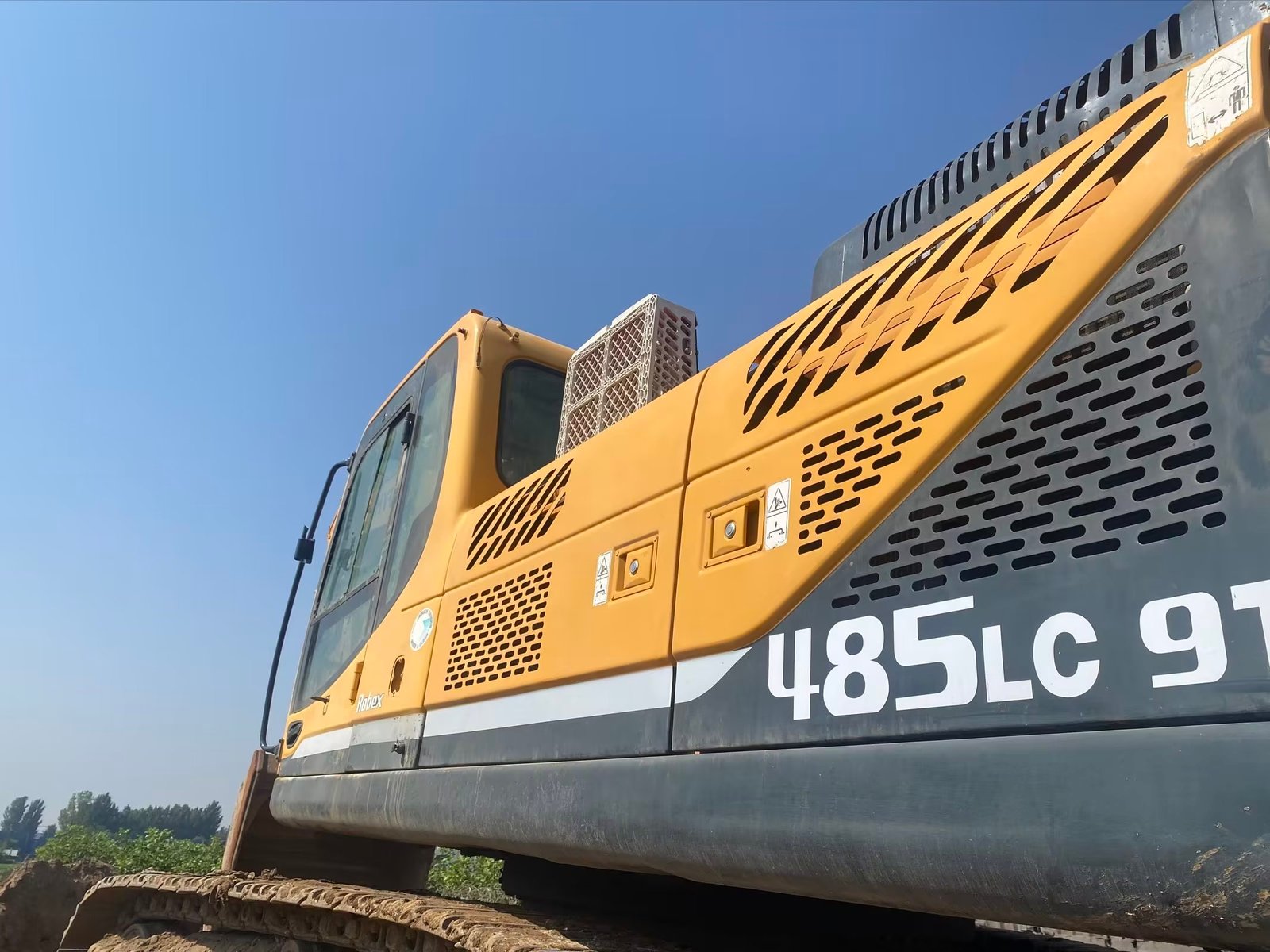 Used Hyundai 485LC-9 excavator