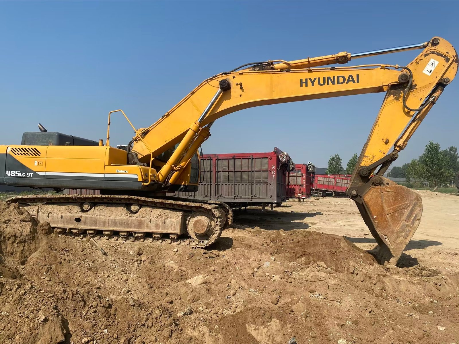 Used Hyundai 485LC-9 excavator