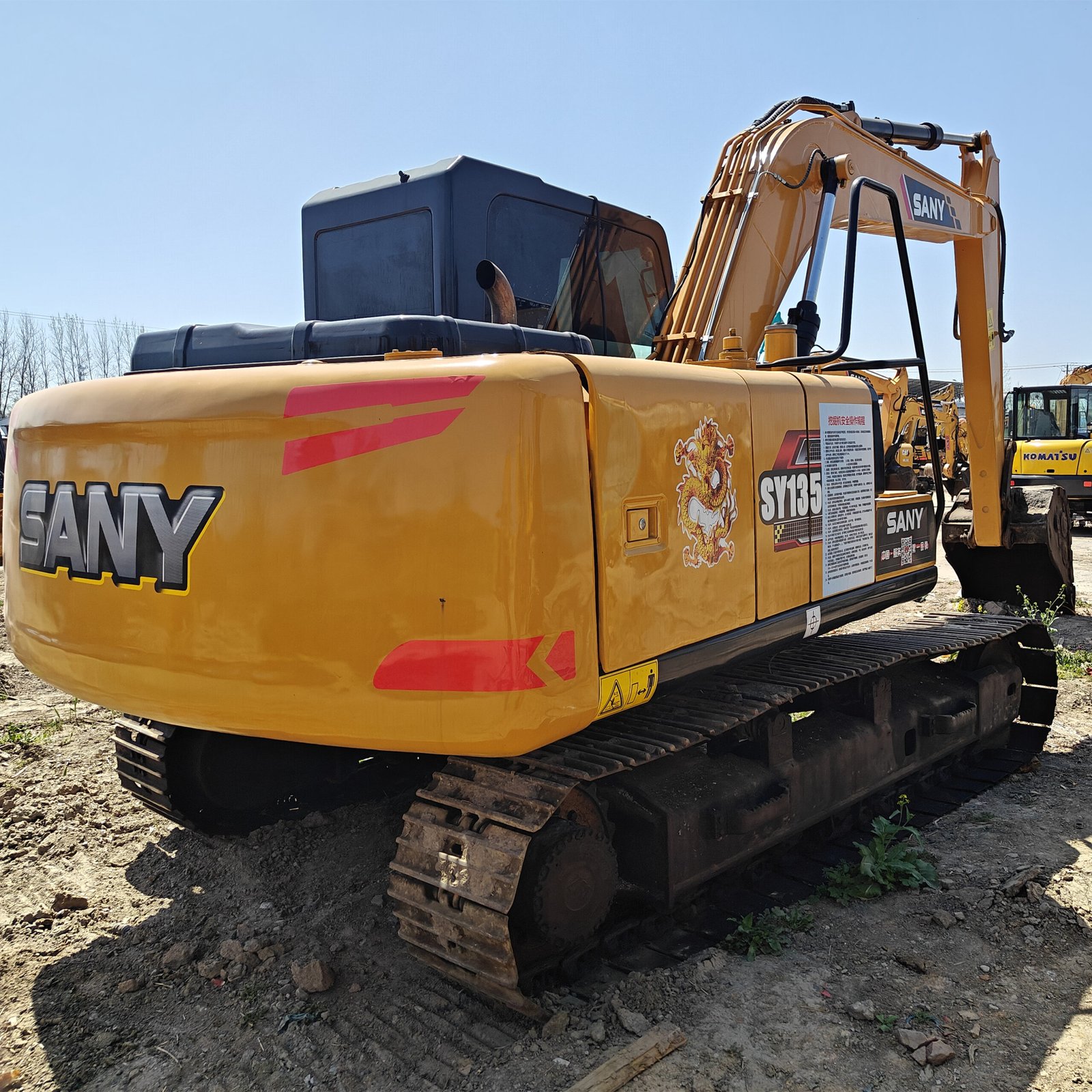 Used SANY SY135 Excavator Second hand excavator SY135c