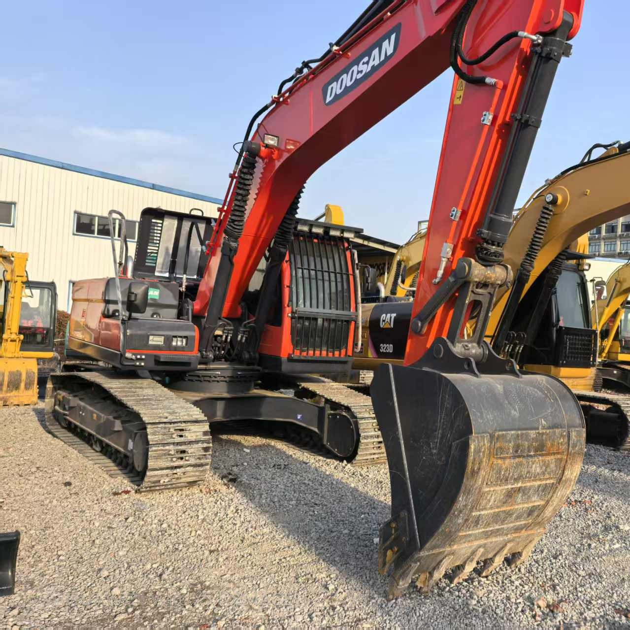 Used Doosan DX225LC-9 excavator