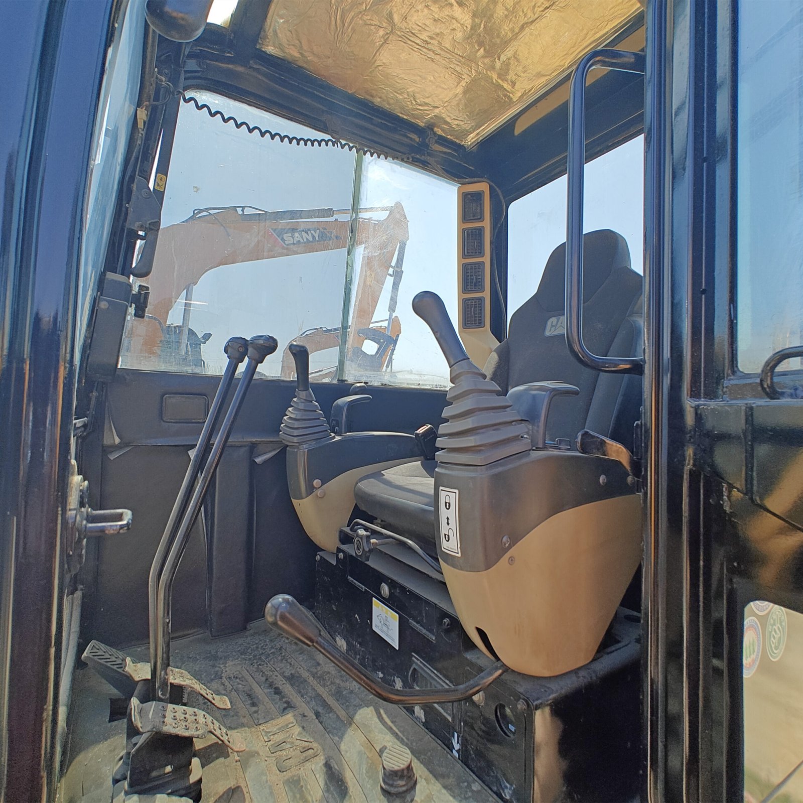Used Caterpillar 306e2 excavator used mini excavator